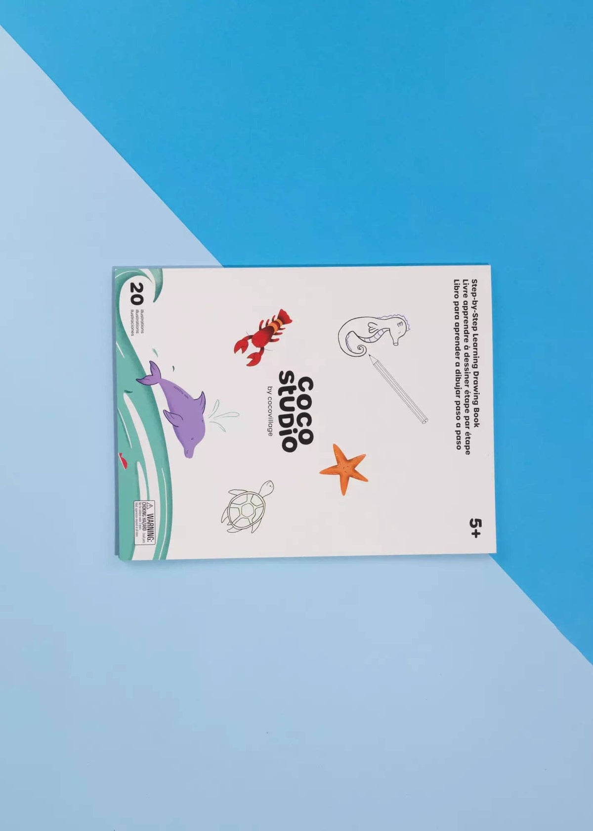 Step-by-Step Drawing Book–Under the Sea