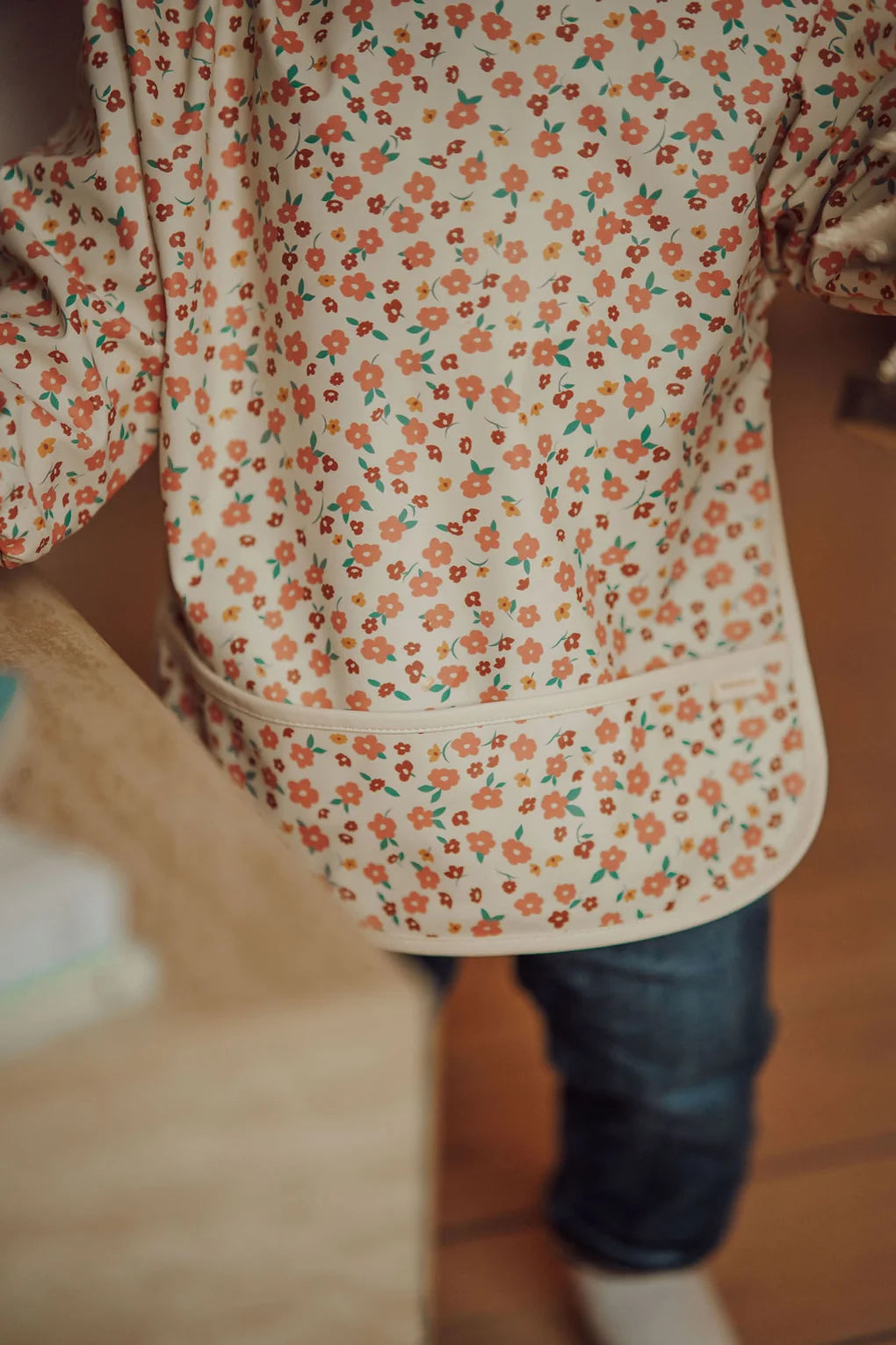 Smock Bib - Sunset Meadow