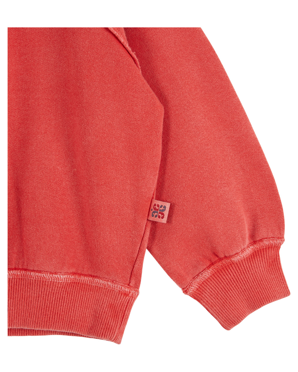 Pigment-Dyed Sweatshirt - Griotte