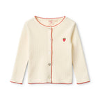 Flora Pointelle Cardigan