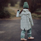 Fishtail Rain Jacket - Fern Plaid