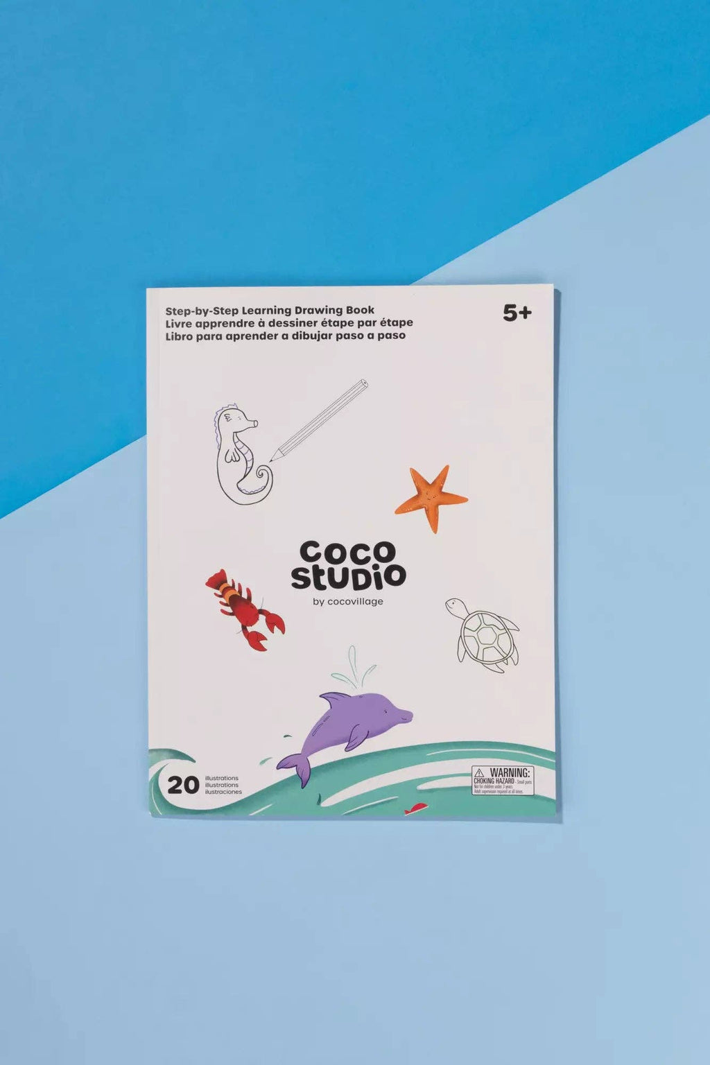 Step-by-Step Drawing Book–Under the Sea
