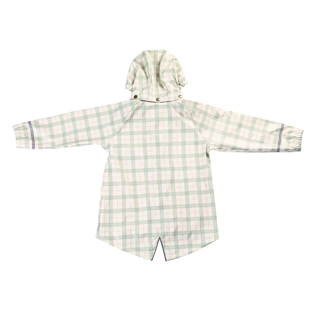 Fishtail Rain Jacket - Fern Plaid
