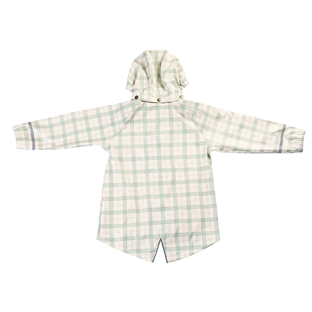 Fishtail Rain Jacket - Fern Plaid