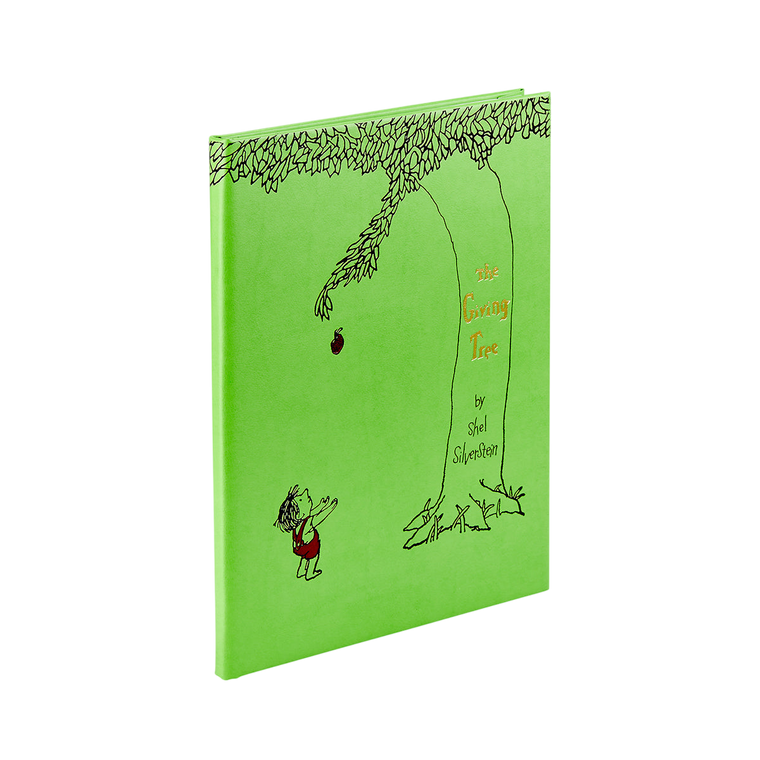 The Giving Tree — leather bound book