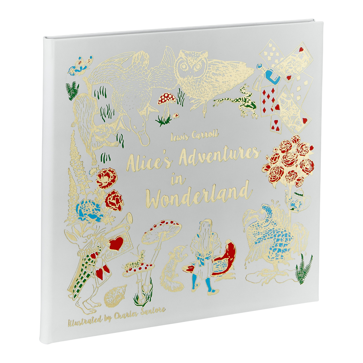 Alice's Adventures in Wonderland — leather bound book