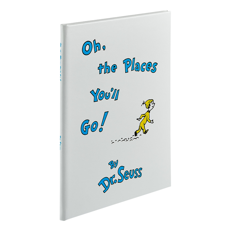 Oh, The Places You'll Go! leather bound book