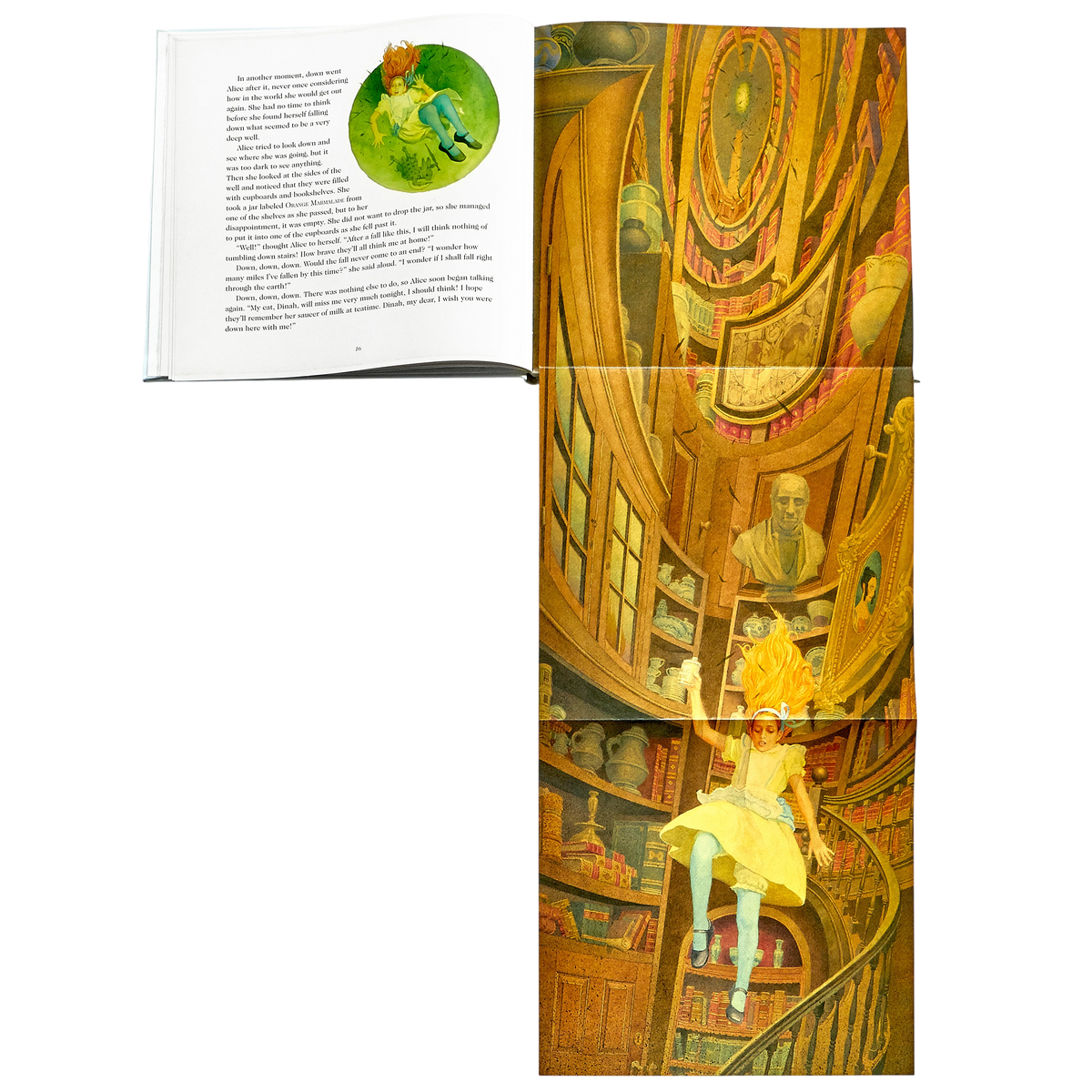 Alice's Adventures in Wonderland - Leather Bound