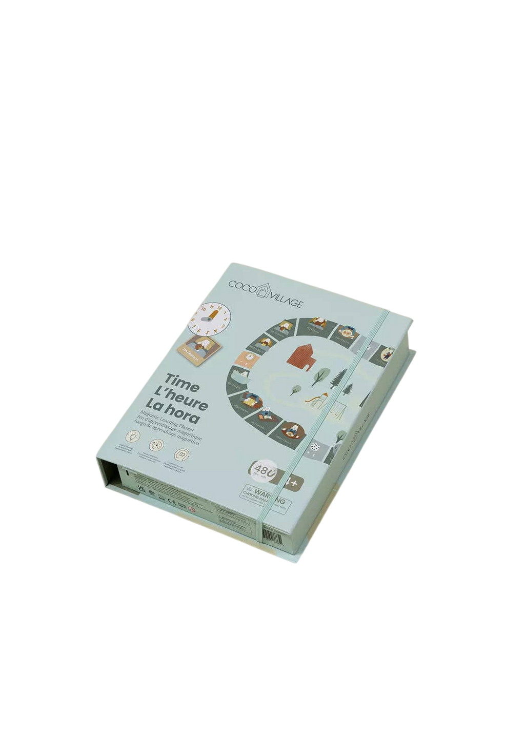 Magnetic Learning Playset – Time